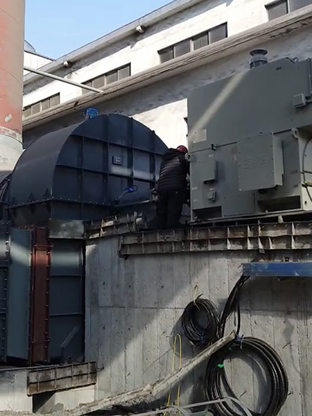 风机现场维修 - 高碑店市方官启新工业设备厂图片2