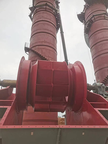 风机现场安装 - 高碑店市方官启新工业设备厂图片2