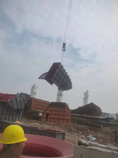 风机现场安装 - 高碑店市方官启新工业设备厂图片6