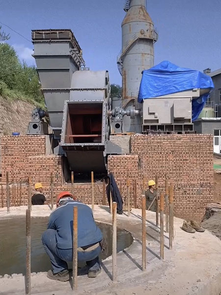 风机现场安装 - 高碑店市方官启新工业设备厂图片7