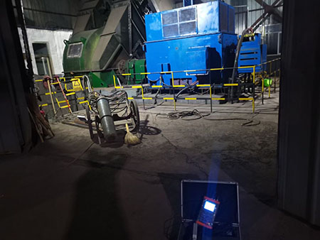 风机检测现场动平衡 - 高碑店市方官启新工业设备厂图片7