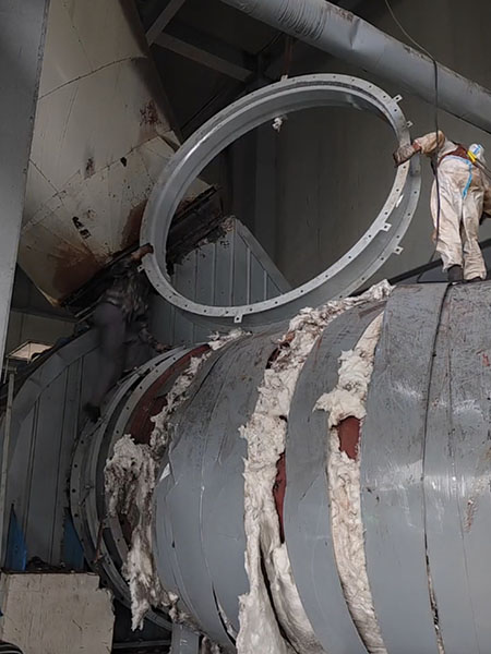 风机现场维修案例 - 高碑店市方官启新工业设备厂图片4