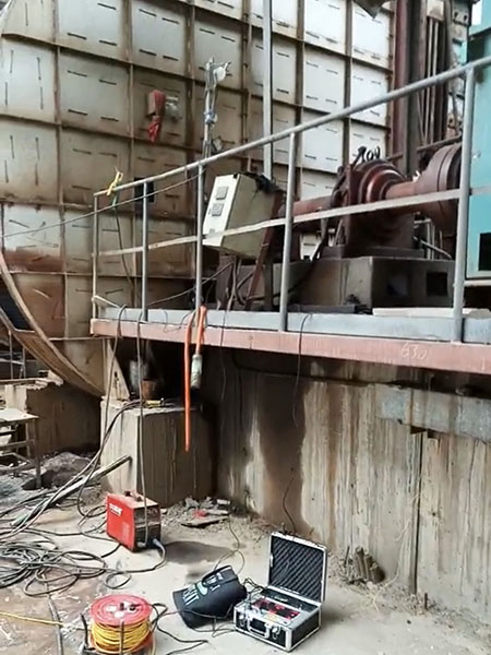 风机检测现场动平衡案例